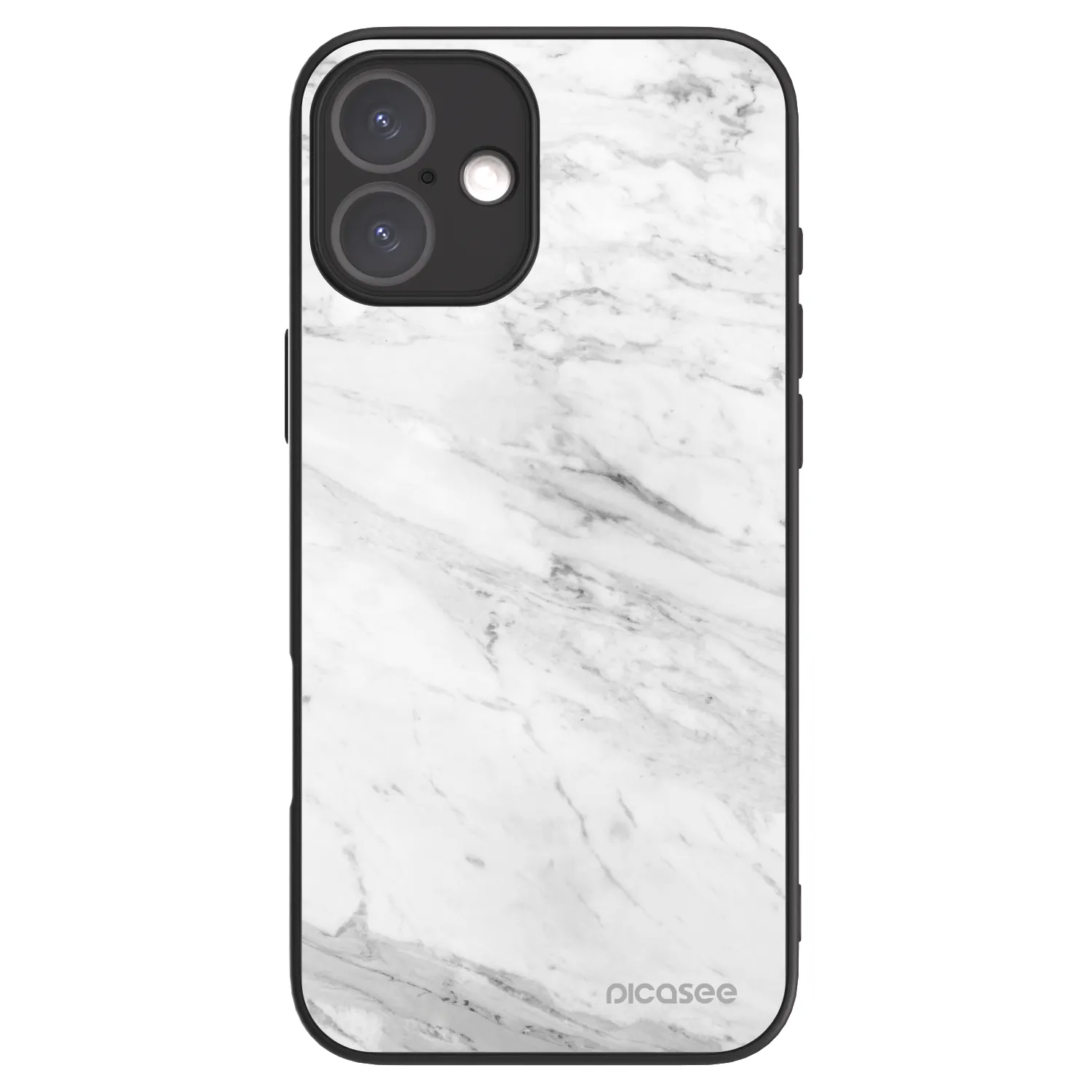 Picasee ULTIMATE CASE MagSafe pentru Apple iPhone 16 Plus - White marble