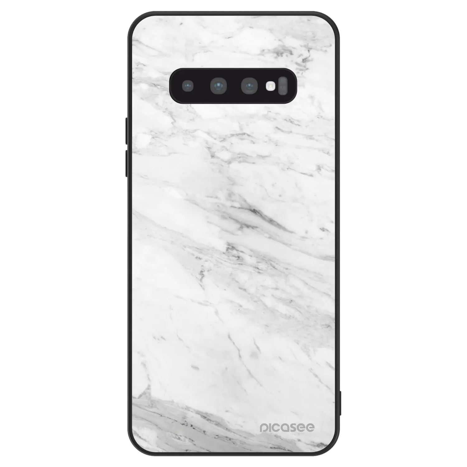 Picasee ULTIMATE CASE pentru Samsung Galaxy S10 Plus G975 - White marble