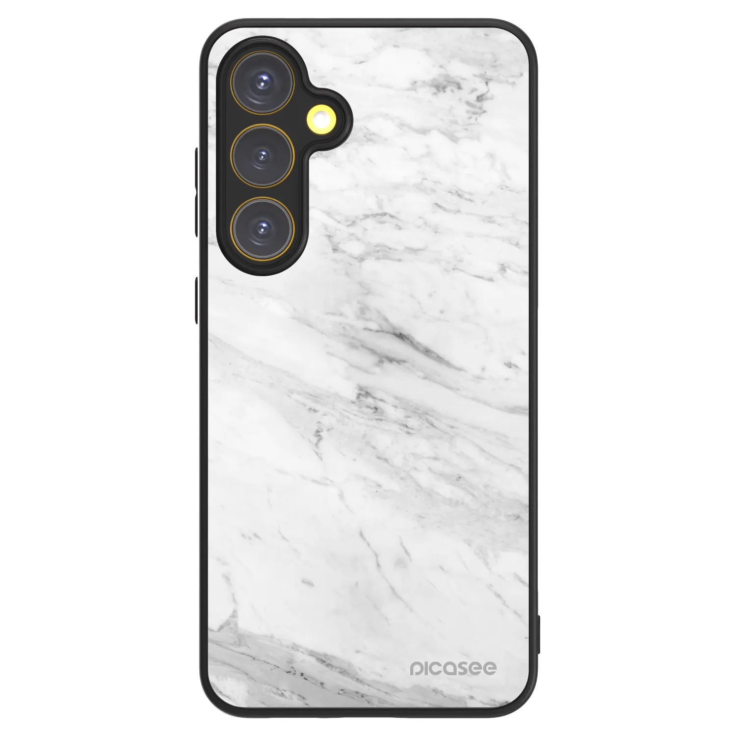Picasee ULTIMATE CASE pentru Samsung Galaxy S24 FE S721B - White marble