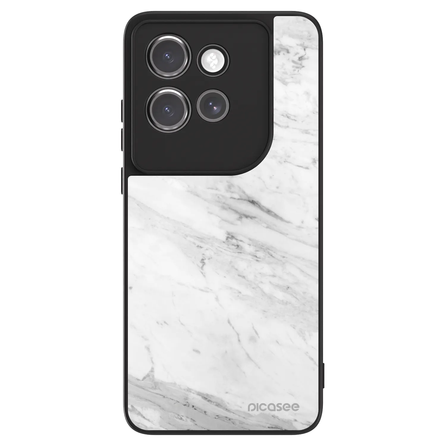 Picasee ULTIMATE CASE pentru Motorola Edge 50 Neo - White marble