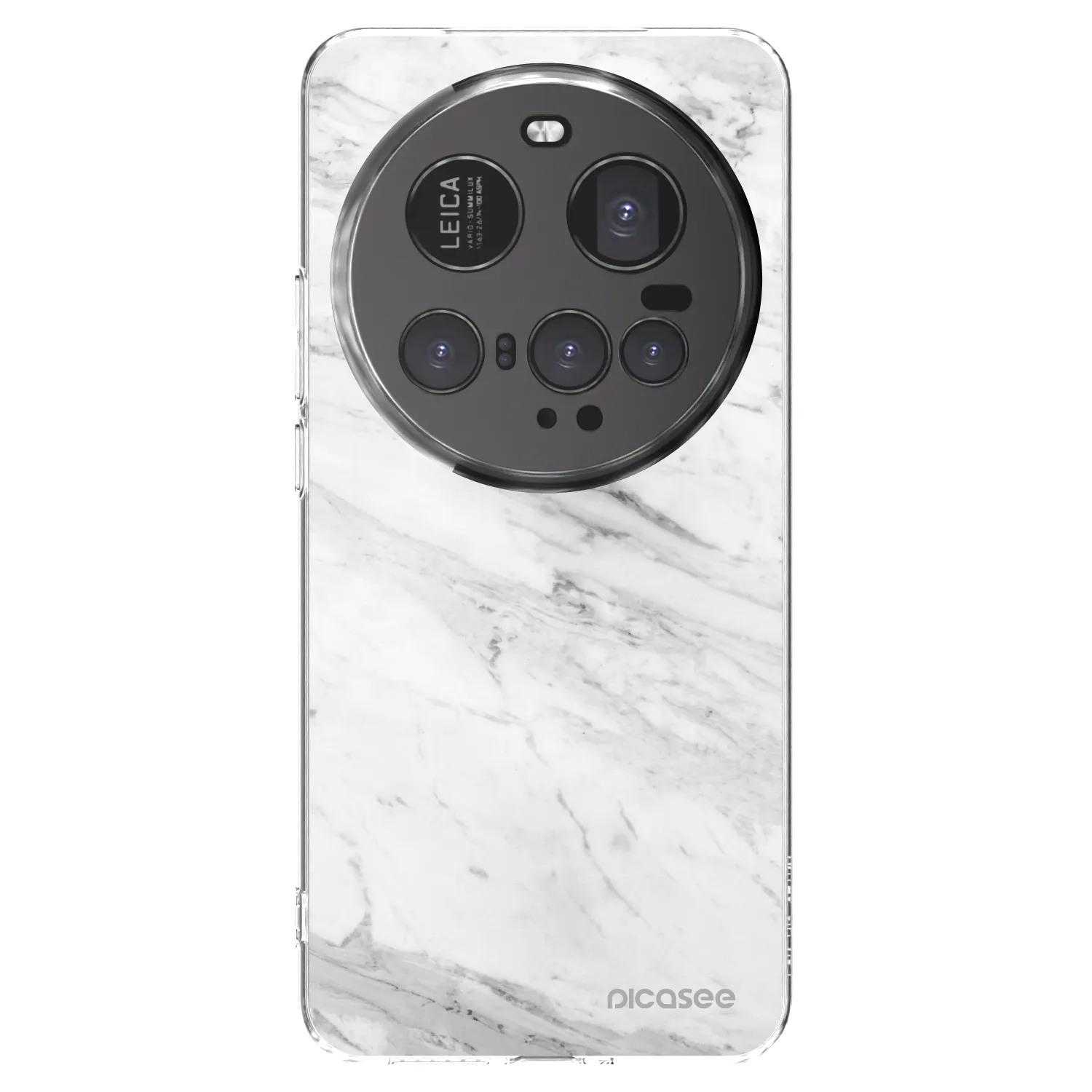 Picasee husă transparentă din silicon pentru Xiaomi 15 Ultra - White marble