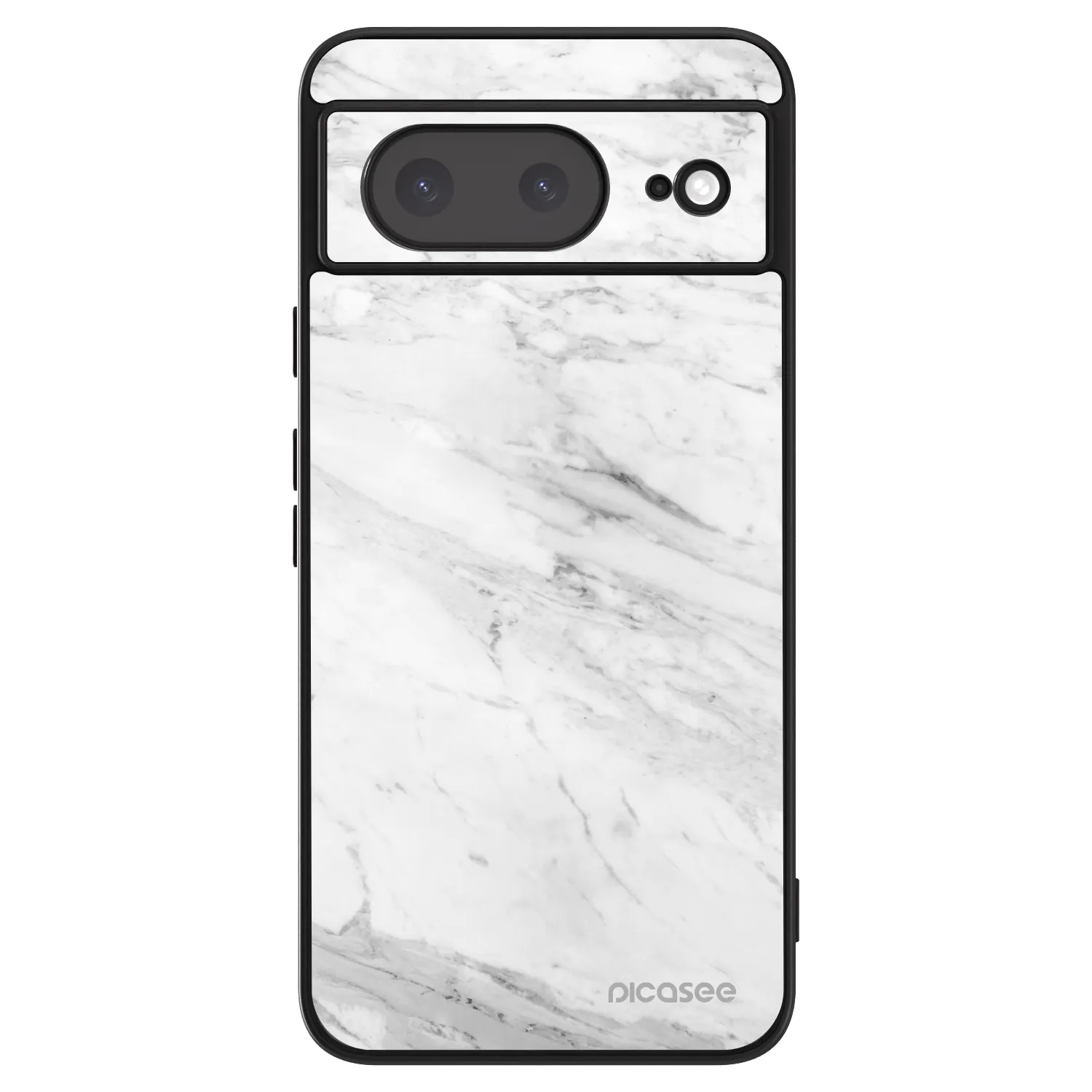 Picasee ULTIMATE CASE pentru Google Pixel 8a - White marble