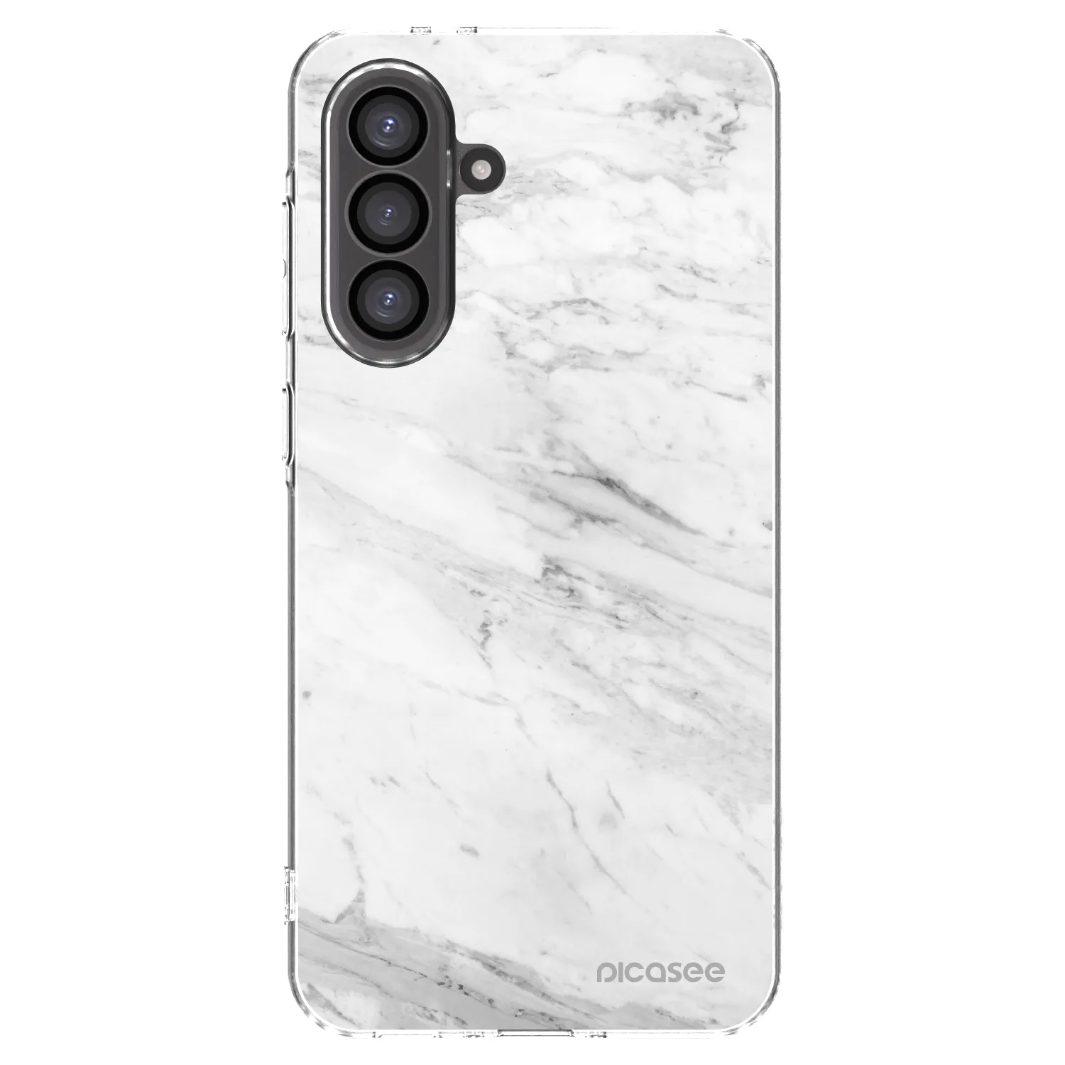 Picasee husă transparentă din silicon pentru Samsung Galaxy A56 5G A566B - White marble