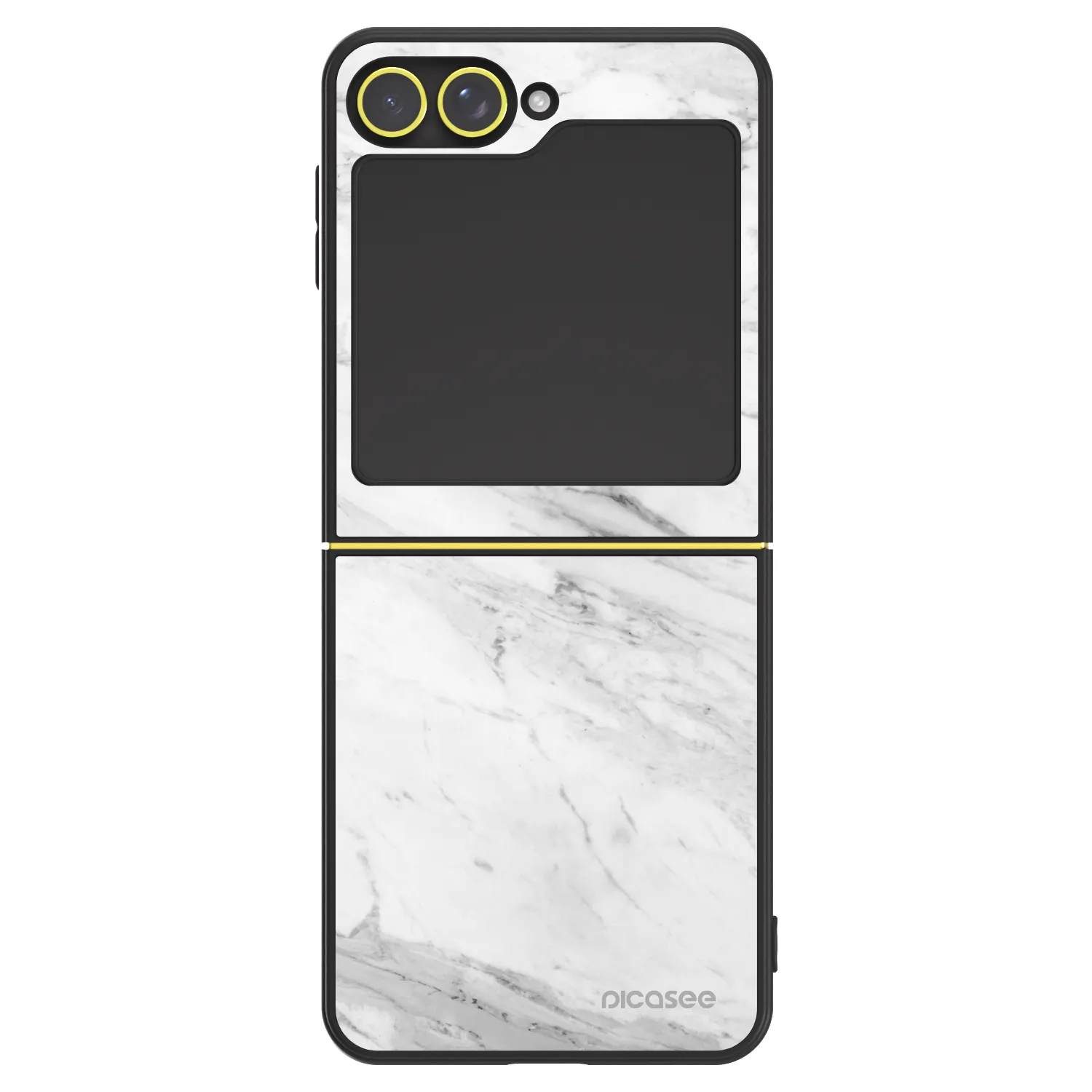 Picasee ULTIMATE CASE pentru Samsung Galaxy Z Flip5 5G - White marble