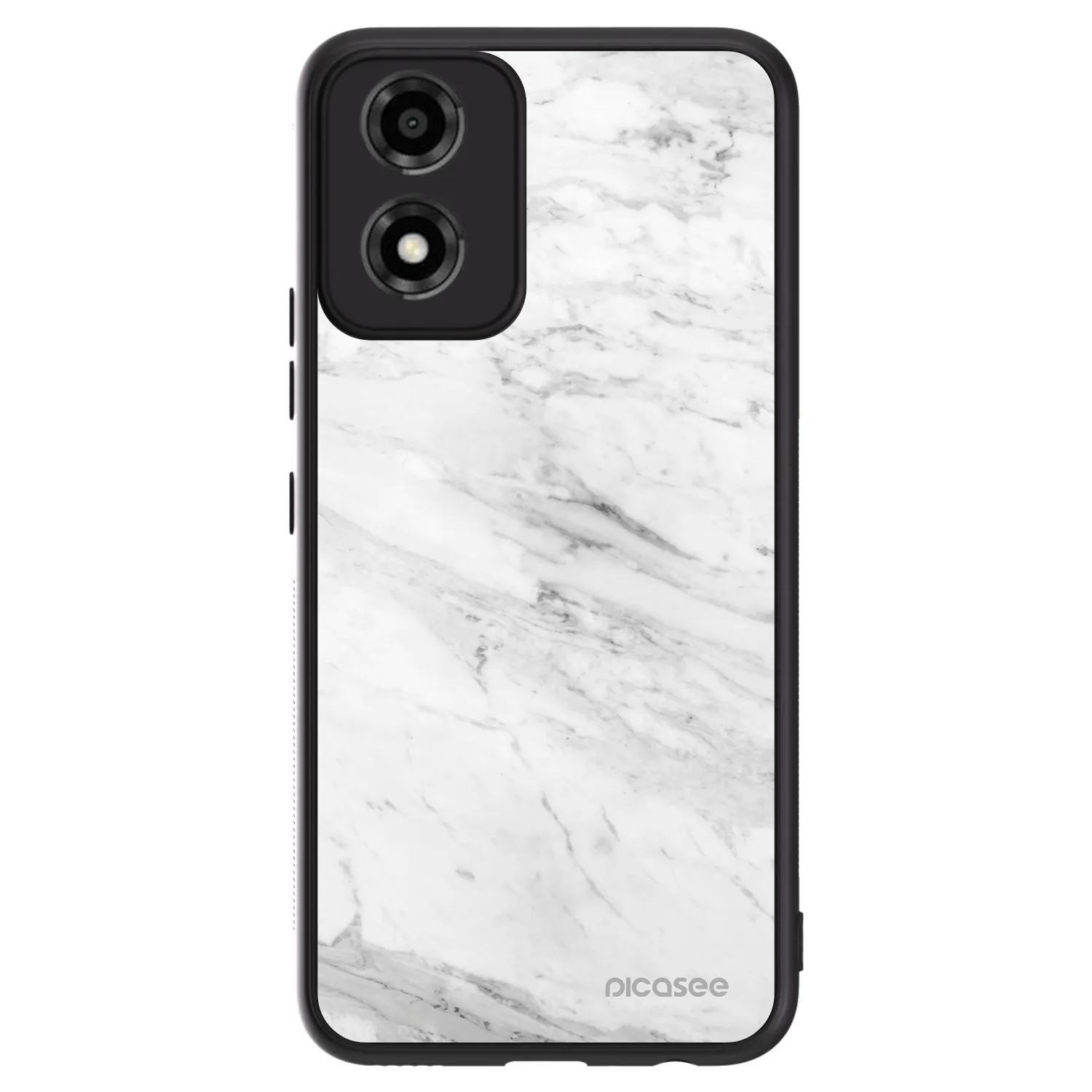 Picasee ULTIMATE CASE pentru Motorola Moto E14 - White marble