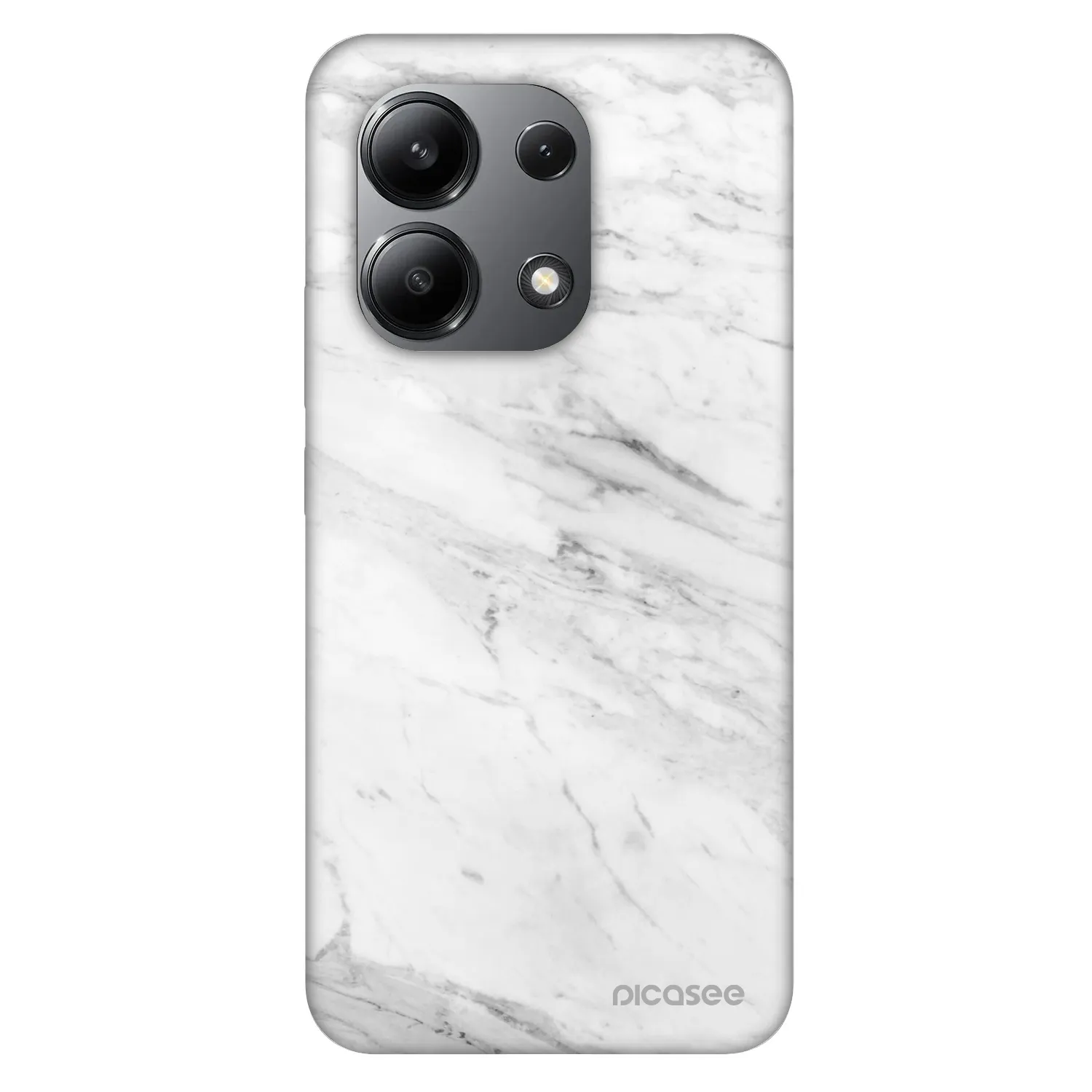 Picasee Fashion Case pentru Xiaomi Redmi Note 13 4G - White marble