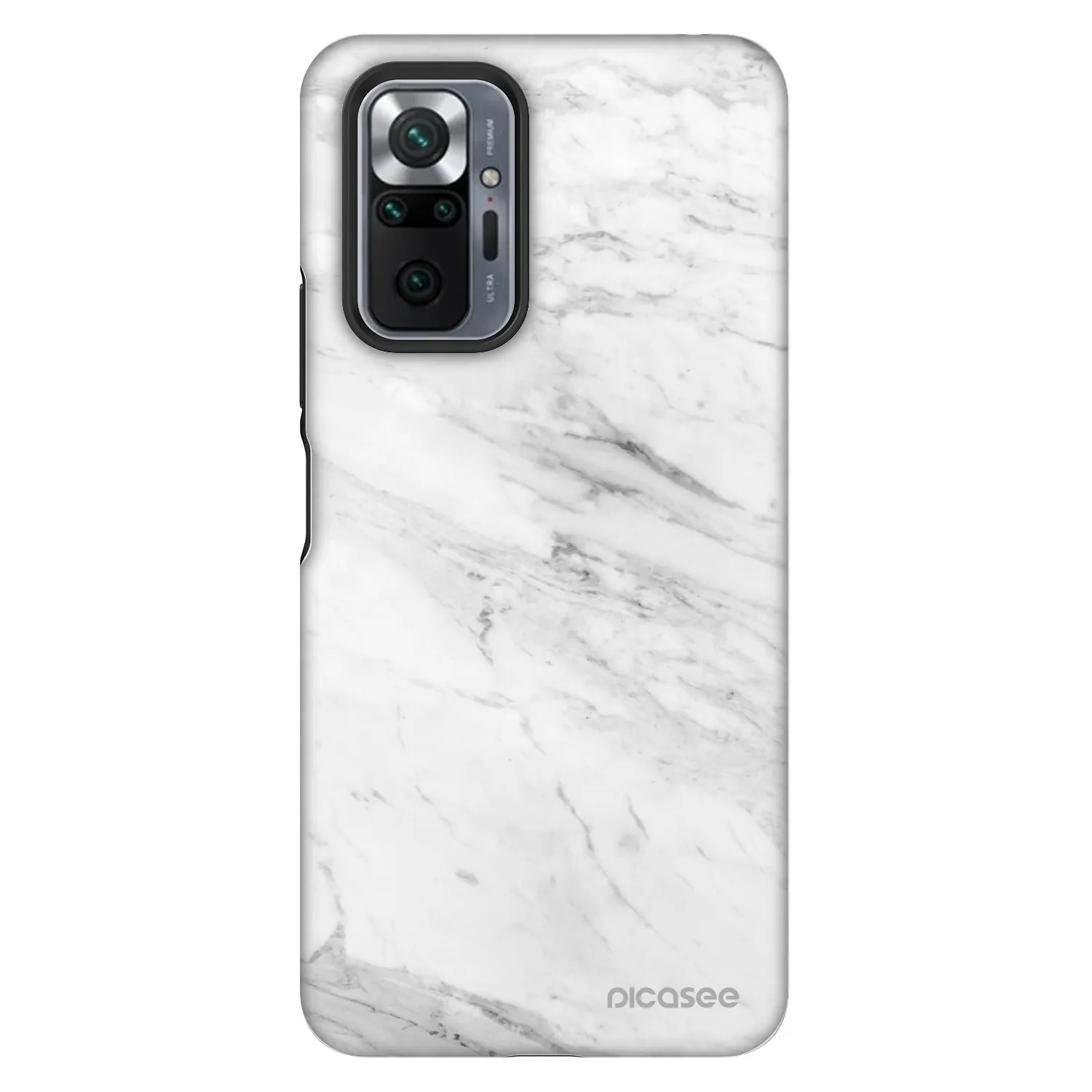 Picasee Fashion Case pentru Xiaomi Redmi Note 10 Pro - White marble