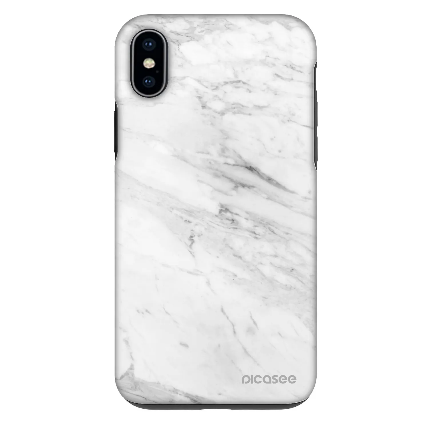 Picasee Fashion Case pentru Apple iPhone XS Max - White marble