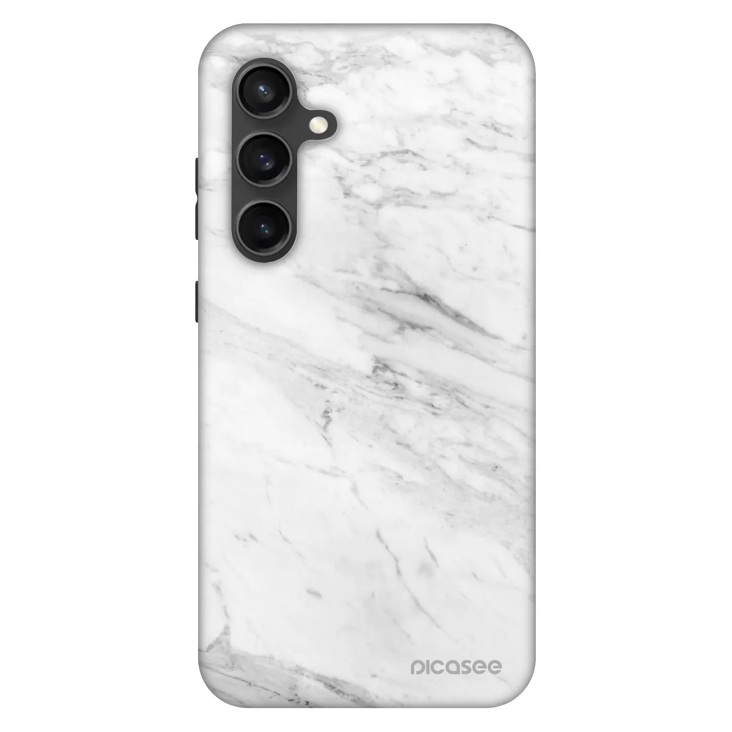 Picasee Fashion Case pentru Samsung Galaxy S24 FE S721B - White marble