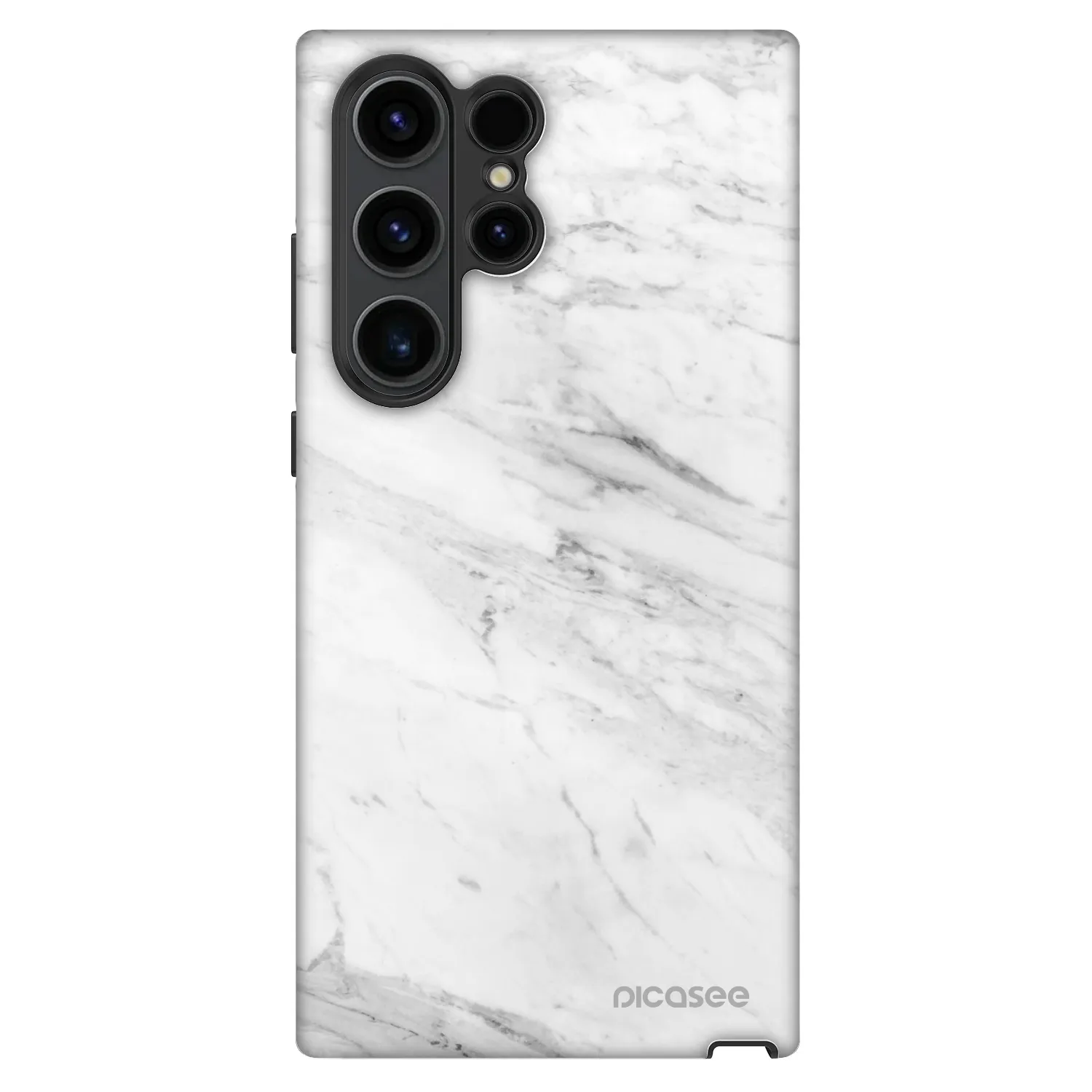 Picasee Fashion Case pentru Samsung Galaxy S22 Ultra 5G - White marble