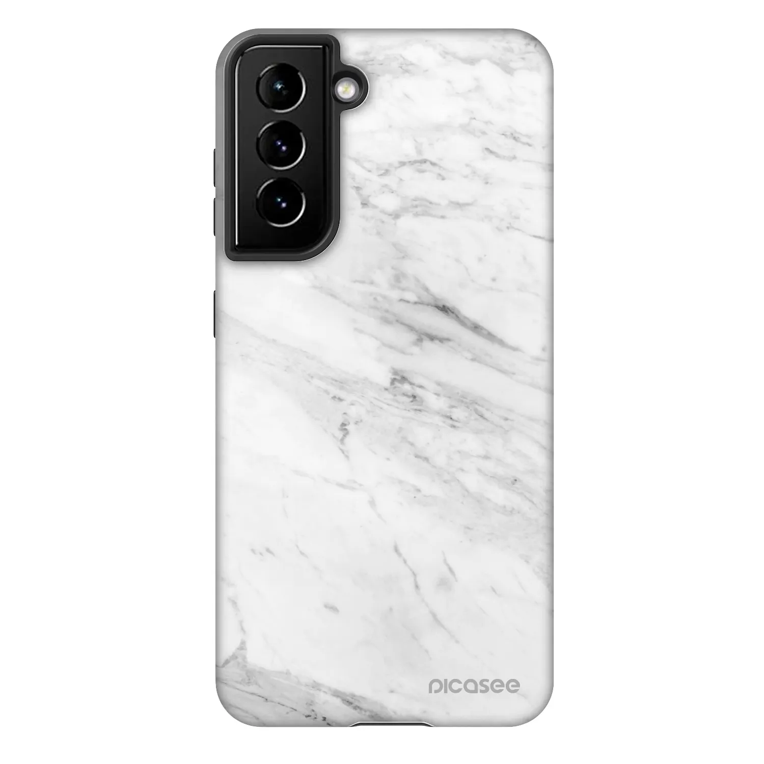 Picasee Fashion Case pentru Samsung Galaxy S21 5G G991B - White marble