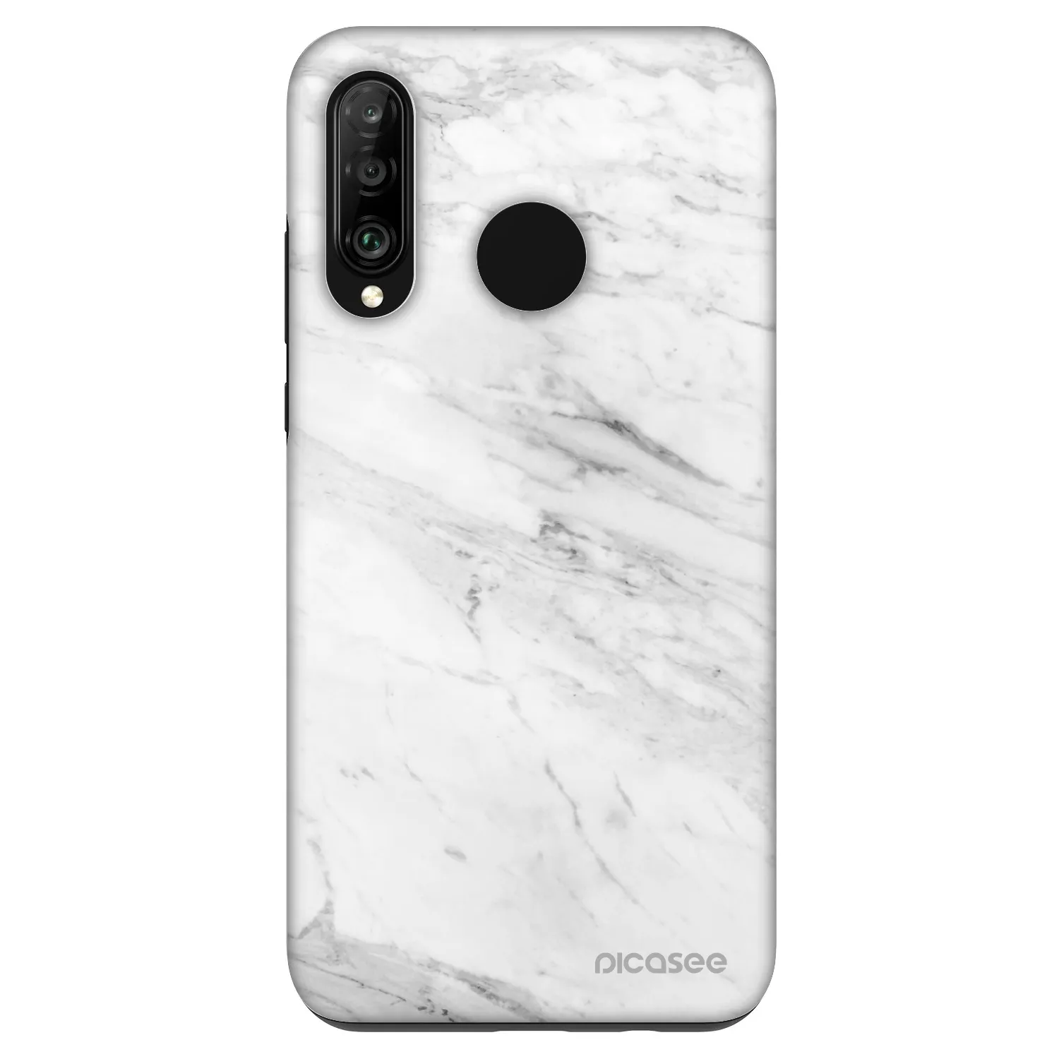 Picasee Fashion Case pentru Huawei P30 Lite - White marble
