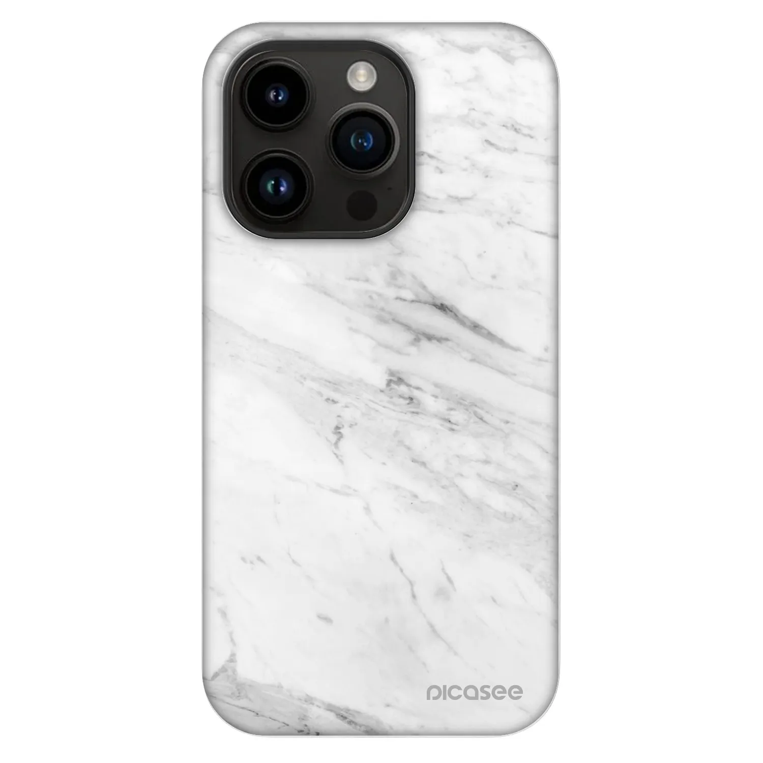 Picasee Fashion Case MagSafe pentru Apple iPhone 14 Pro - White marble