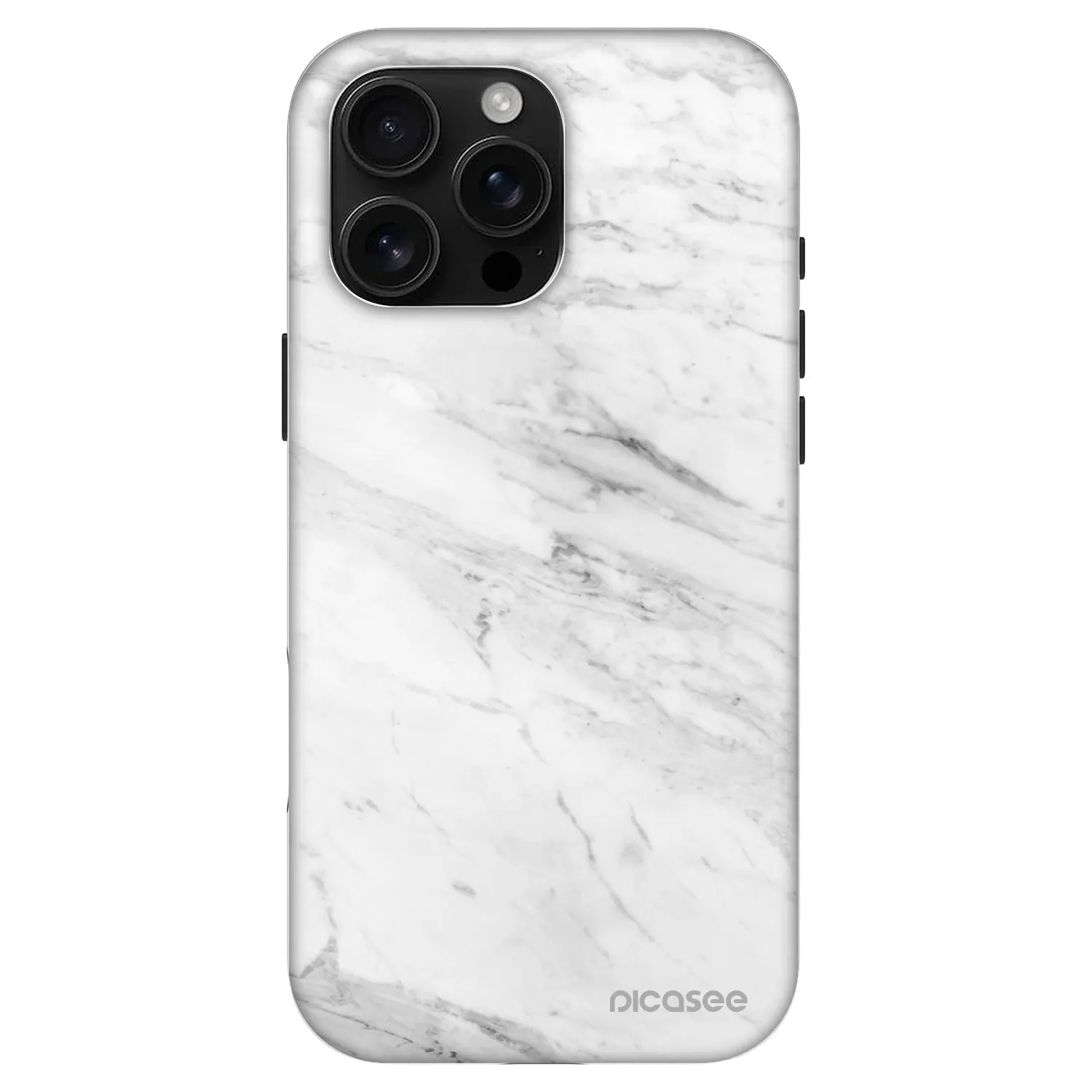 Picasee Fashion Case MagSafe pentru Apple iPhone 16 Pro Max - White marble