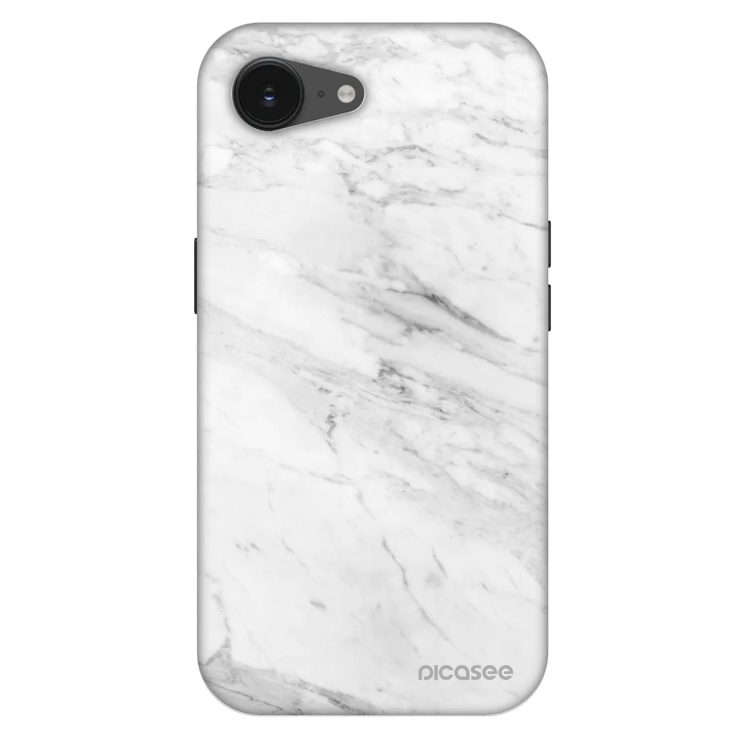 Picasee Fashion Case MagSafe pentru Apple iPhone 16e - White marble