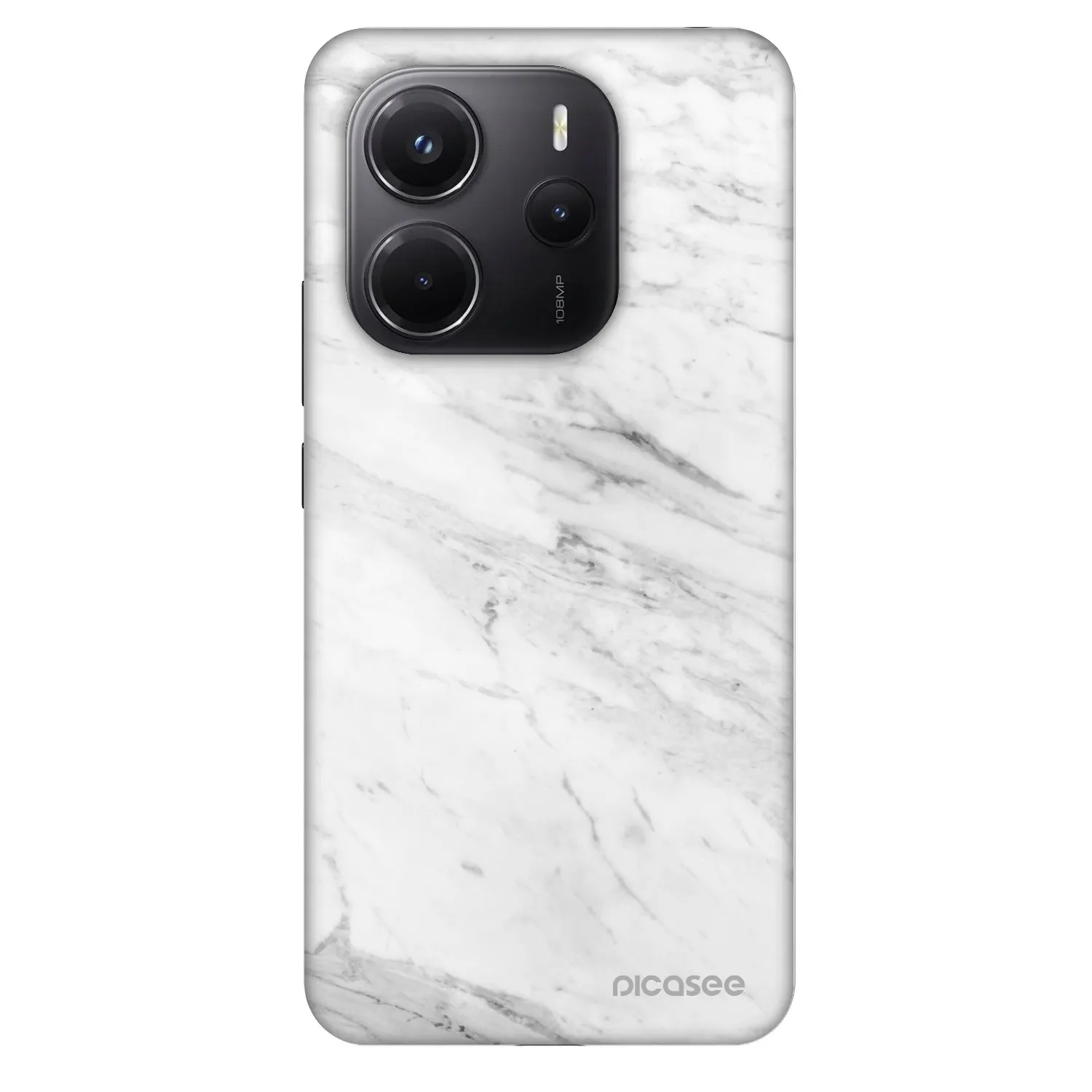 Picasee Fashion Case pentru Xiaomi Redmi Note 14 4G - White marble