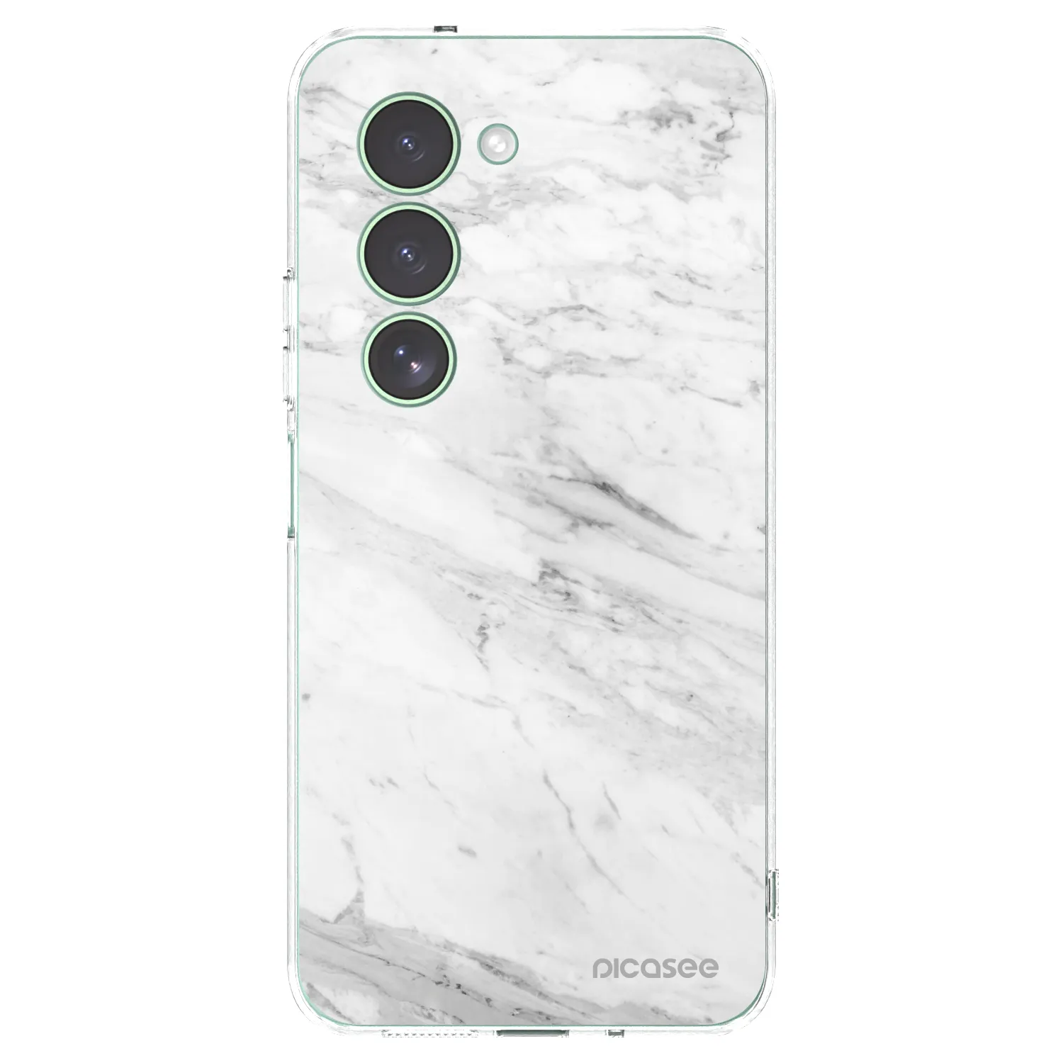 Picasee husă transparentă din silicon pentru Xiaomi Redmi 15 5G - White marble