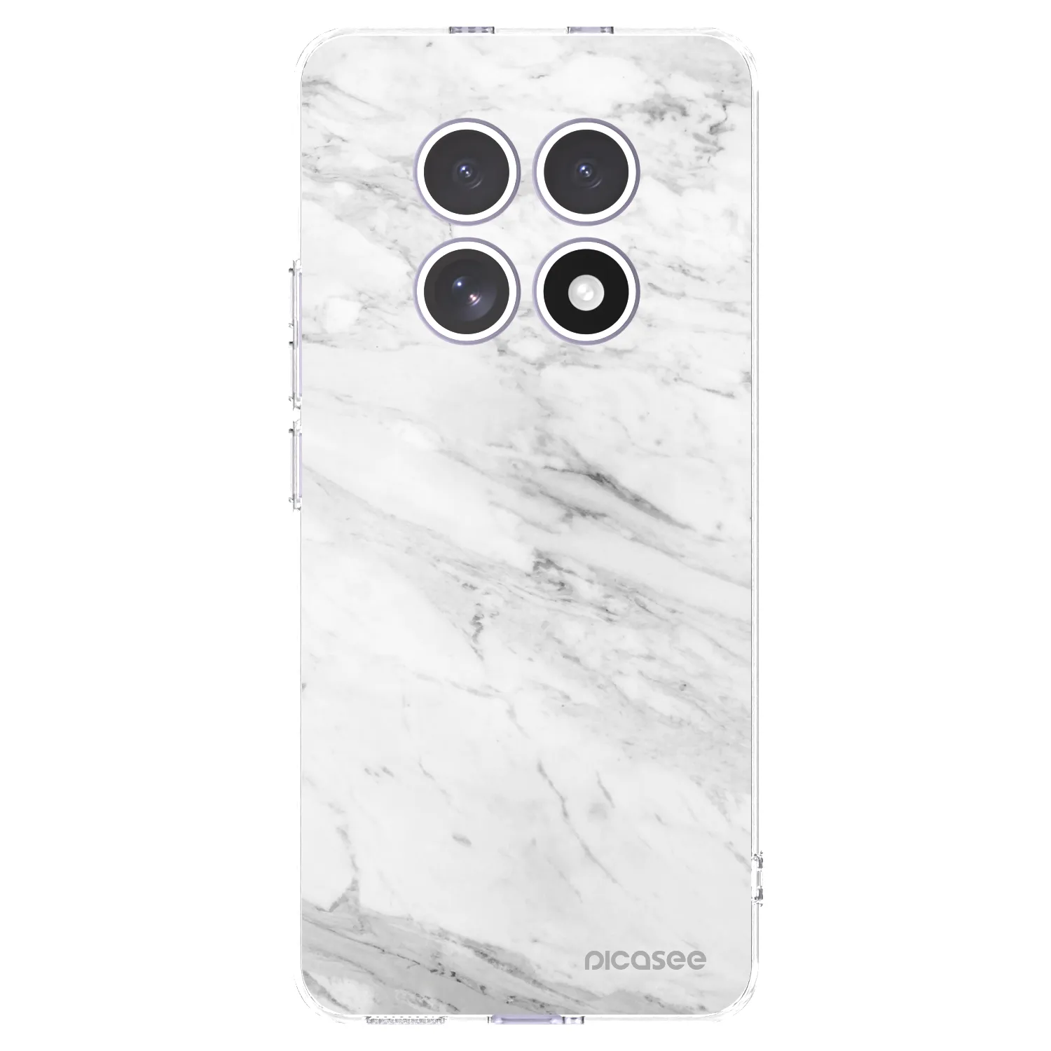 Picasee husă transparentă din silicon pentru Xiaomi Redmi Note 15 - White marble