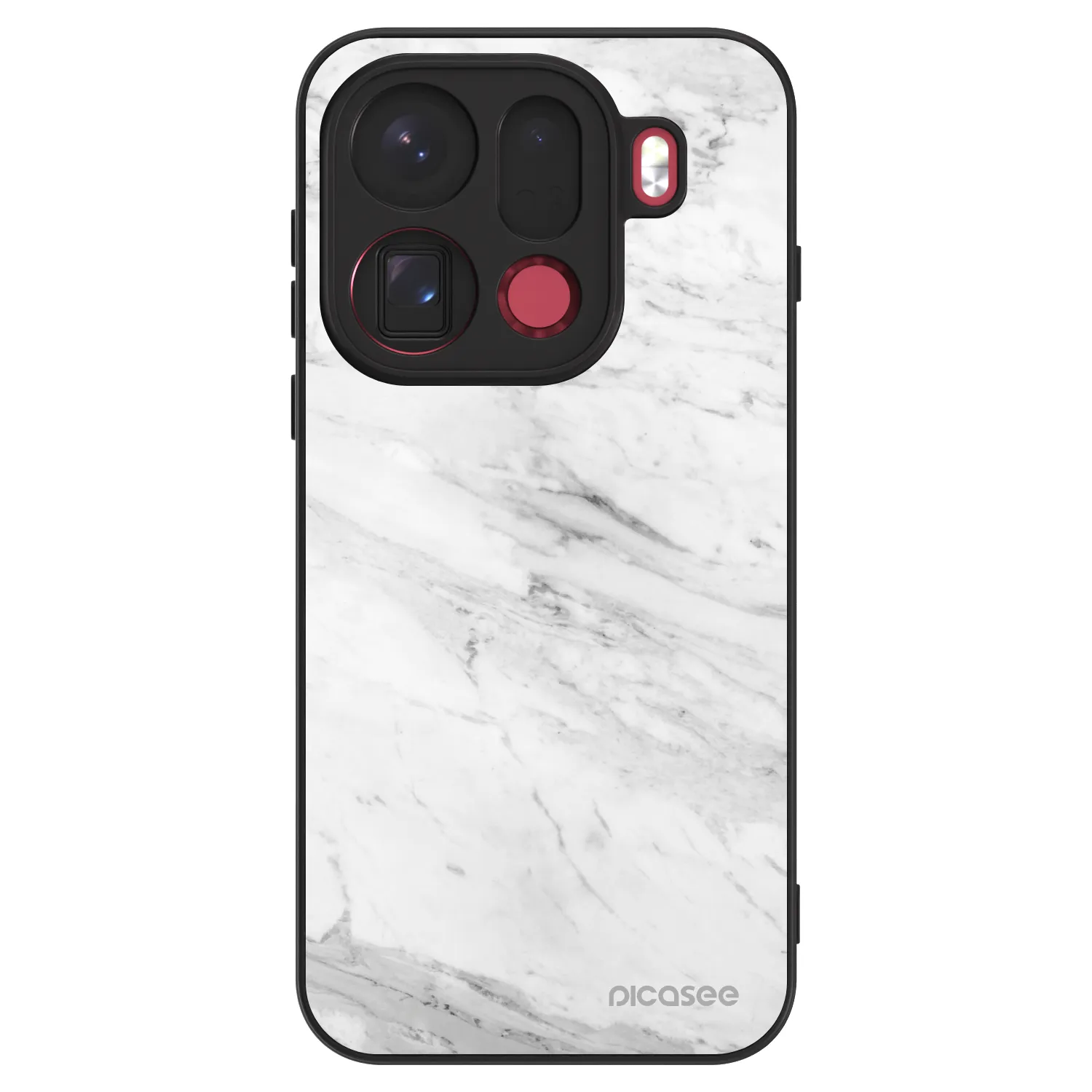 Picasee ULTIMATE CASE pentru OPPO Find X9 Pro - White marble
