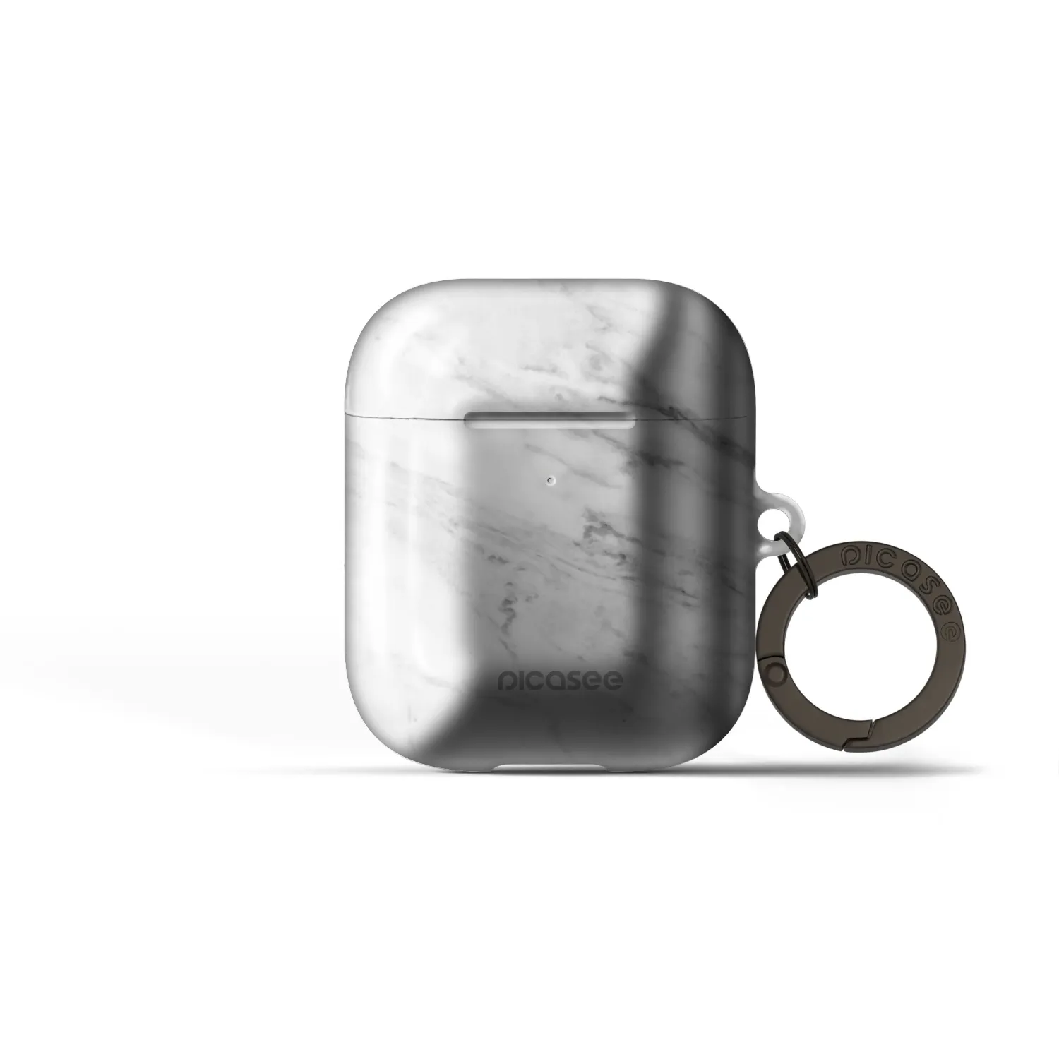 Picasee Obal pro Apple AirPods 2 - White marble
