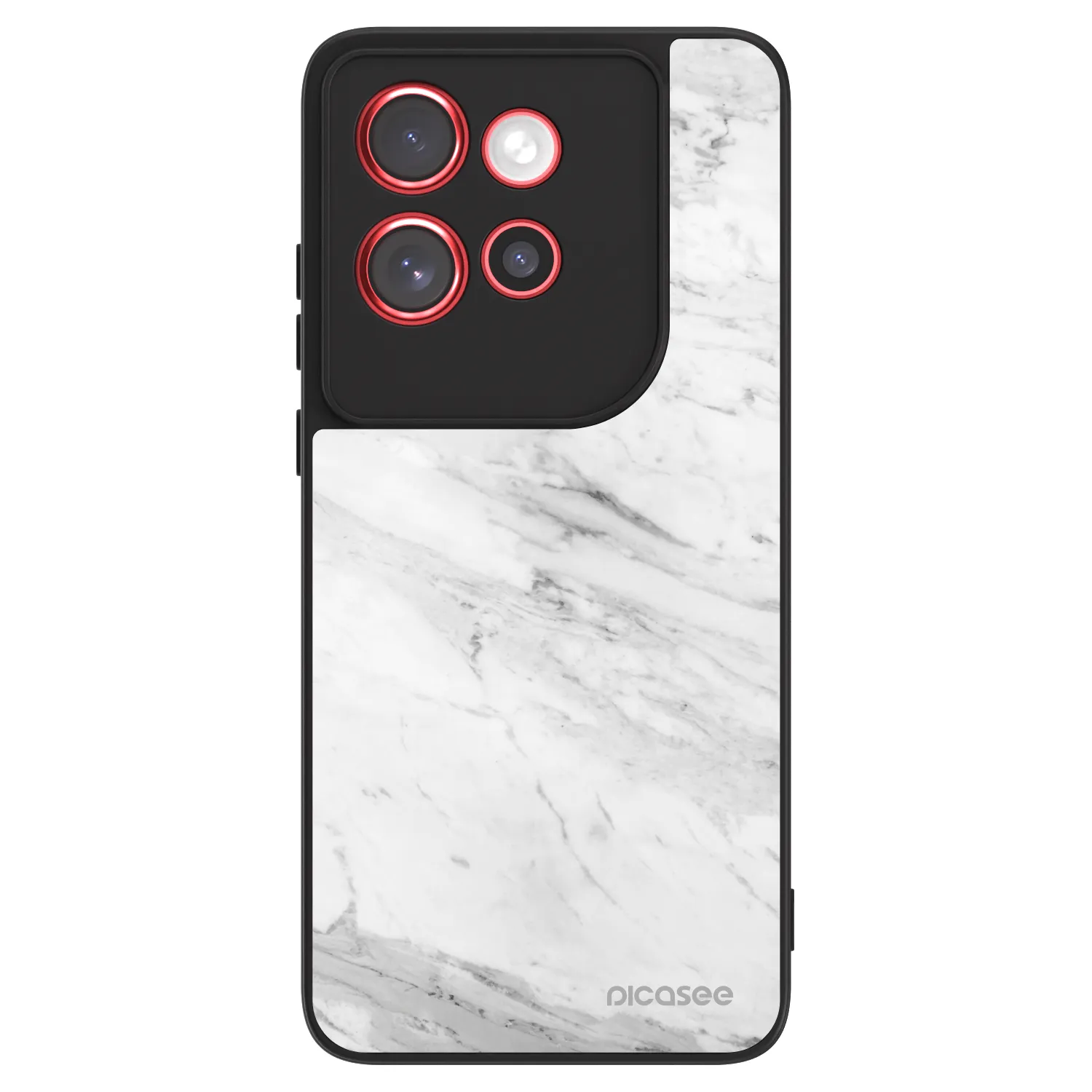 Picasee ULTIMATE CASE pentru Motorola Edge 60 Neo 5G - White marble