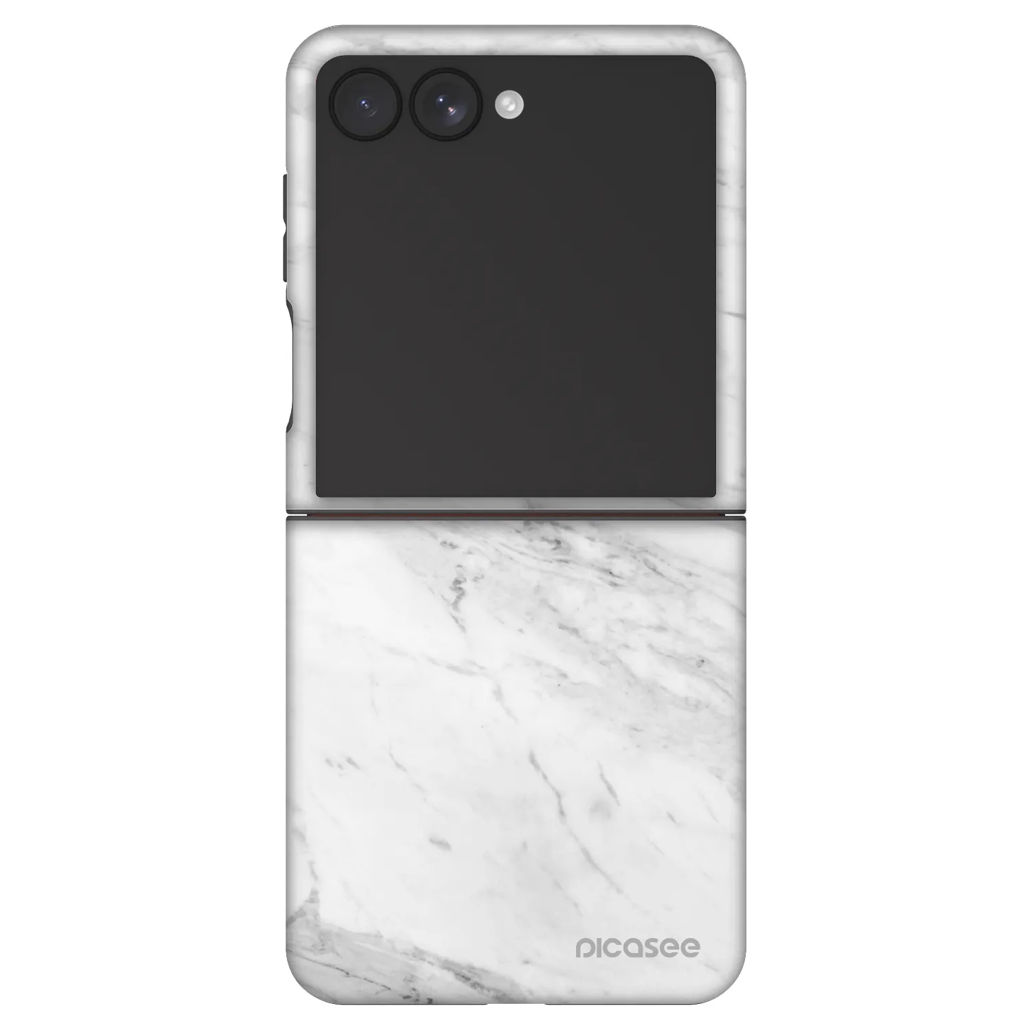 Picasee Fashion Case pentru Samsung Galaxy Z Flip7 5G - White marble