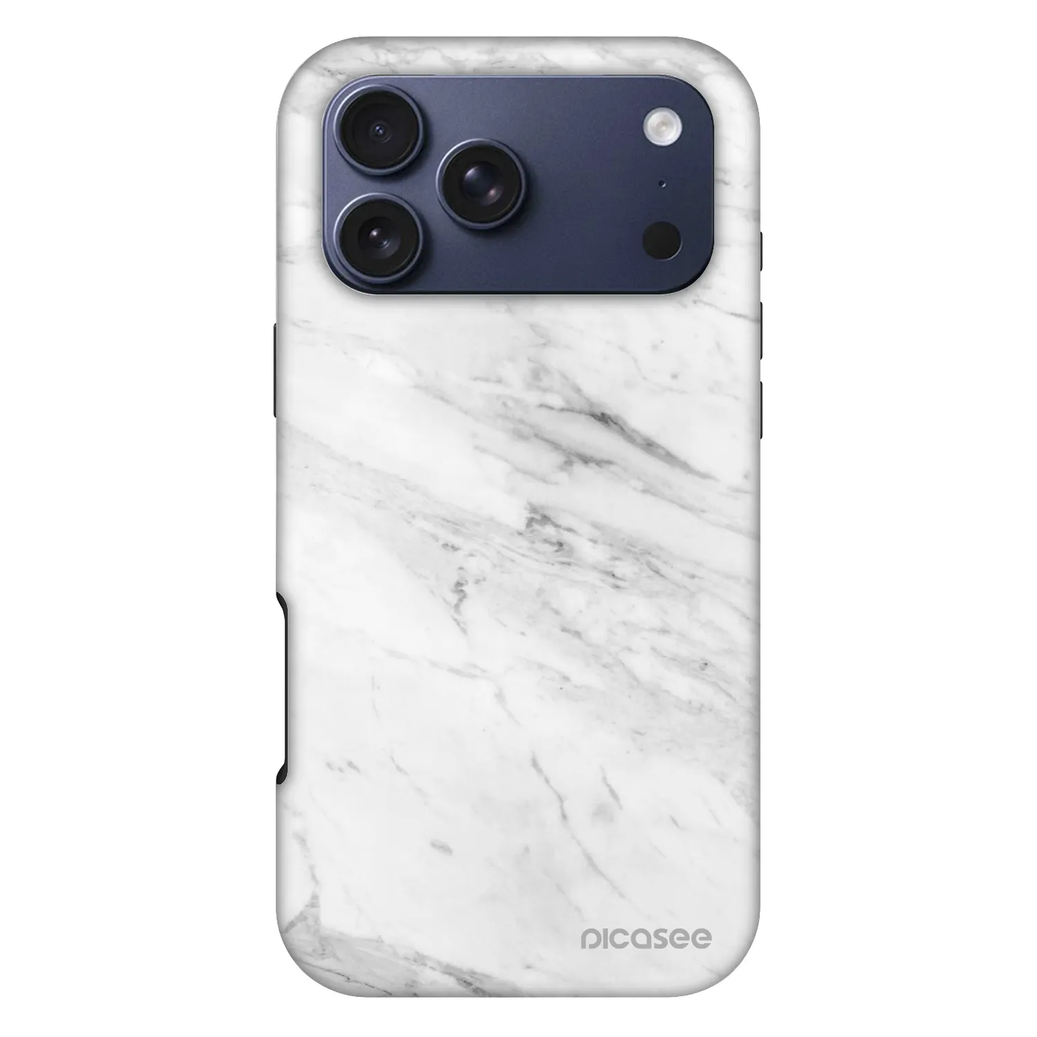 Picasee Fashion Case MagSafe pentru Apple iPhone 18 Pro Max - White marble
