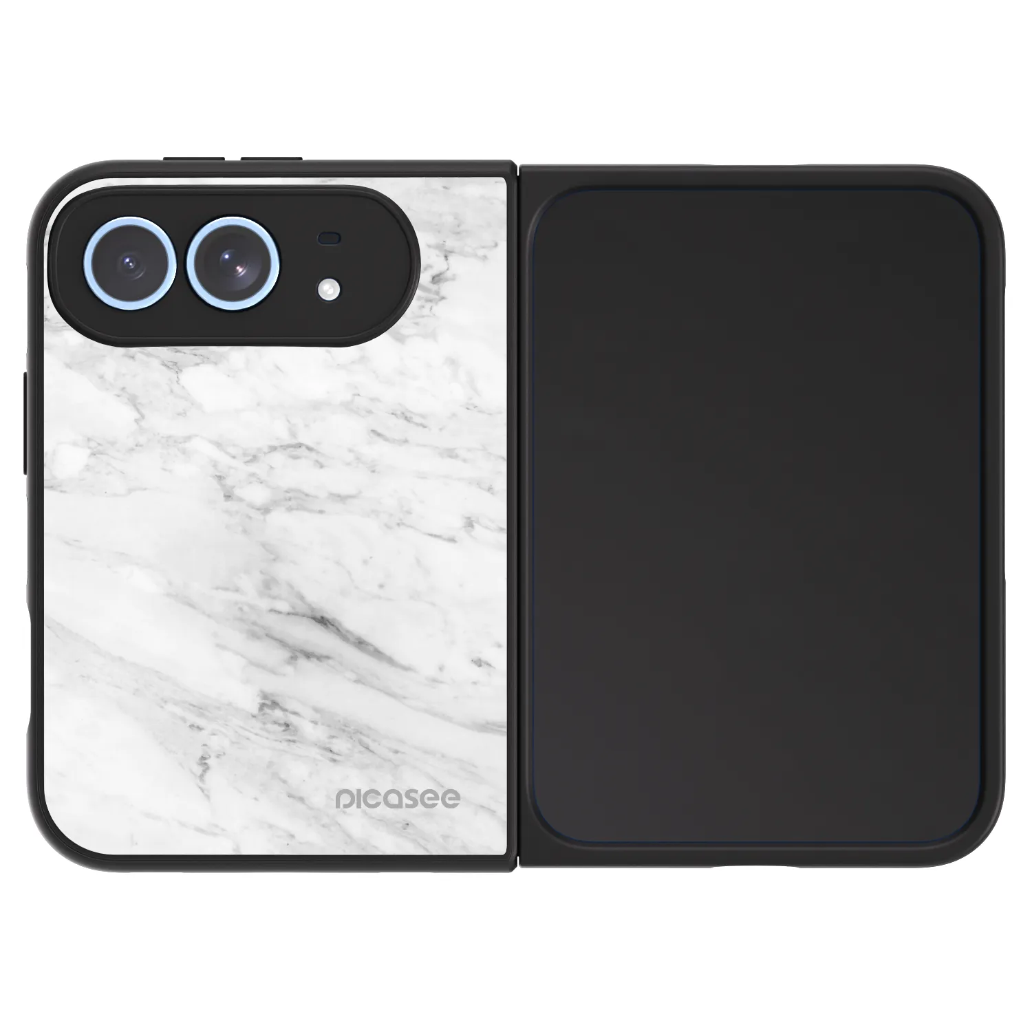 Picasee ULTIMATE CASE MagSafe pentru Apple iPhone Duo - White marble