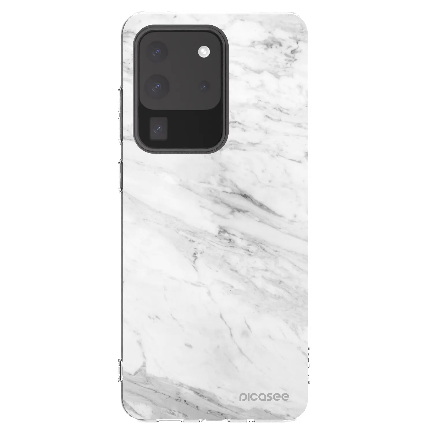 Picasee husă transparentă din silicon pentru Samsung Galaxy S20 Ultra 5G G988F - White marble