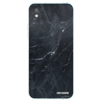 Picasee husă neagră din silicon pentru Xiaomi Redmi 9A - Black marble