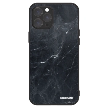 Picasee ULTIMATE CASE pentru Apple iPhone 12 Pro Max - Black marble