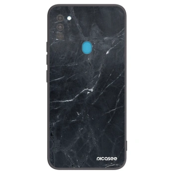Husă pentru Samsung Galaxy M11 - Black marble