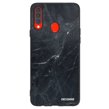 Husă pentru Samsung Galaxy A20s - Black marble