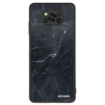 Husă pentru Xiaomi Poco X3 - Black marble