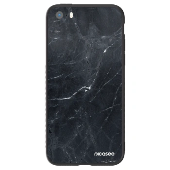Husă pentru Apple iPhone 5/5S/SE - Black marble