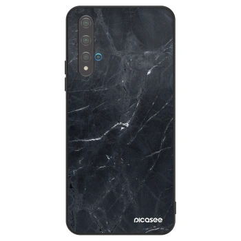 Husă pentru Huawei Nova 5T - Black marble