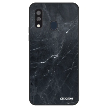 Husă pentru Samsung Galaxy A40 A405F - Black marble