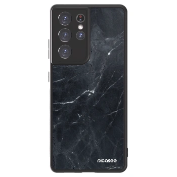 Husă pentru Samsung Galaxy S21 Ultra 5G G998B - Black marble