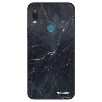 Husă pentru Huawei Y7 2019 - Black marble