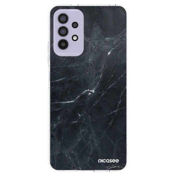Picasee husă transparentă din silicon pentru Samsung Galaxy A32 4G SM-A325F - Black marble