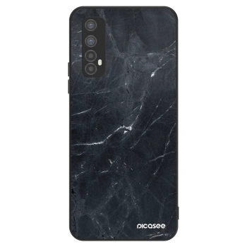 Husă pentru Realme 7 - Black marble