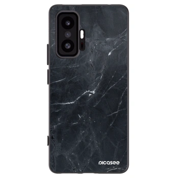 Picasee husă neagră din silicon pentru Xiaomi 11T - Black marble