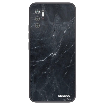 Picasee husă neagră din silicon pentru Xiaomi Poco M3 Pro 5G - Black marble