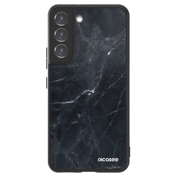 Picasee ULTIMATE CASE pentru Samsung Galaxy S22 5G - Black marble