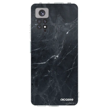 Picasee husă transparentă din silicon pentru Xiaomi Redmi Note 11S 4G - Black marble