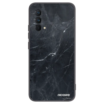 Picasee husă neagră din silicon pentru Realme GT Master Edition 5G - Black marble