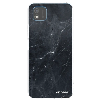 Picasee husă transparentă din silicon pentru Realme C11 (2021) - Black marble