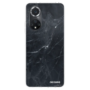 Picasee husă transparentă din silicon pentru Huawei Nova 9 SE - Black marble