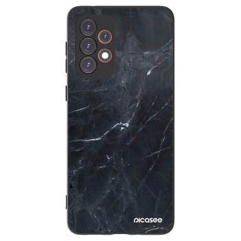Picasee husă neagră din silicon pentru Samsung Galaxy A33 5G A336 - Black marble