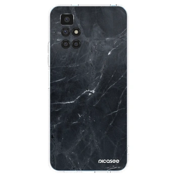 Picasee husă transparentă din silicon pentru Xiaomi Redmi 10 (2022) - Black marble
